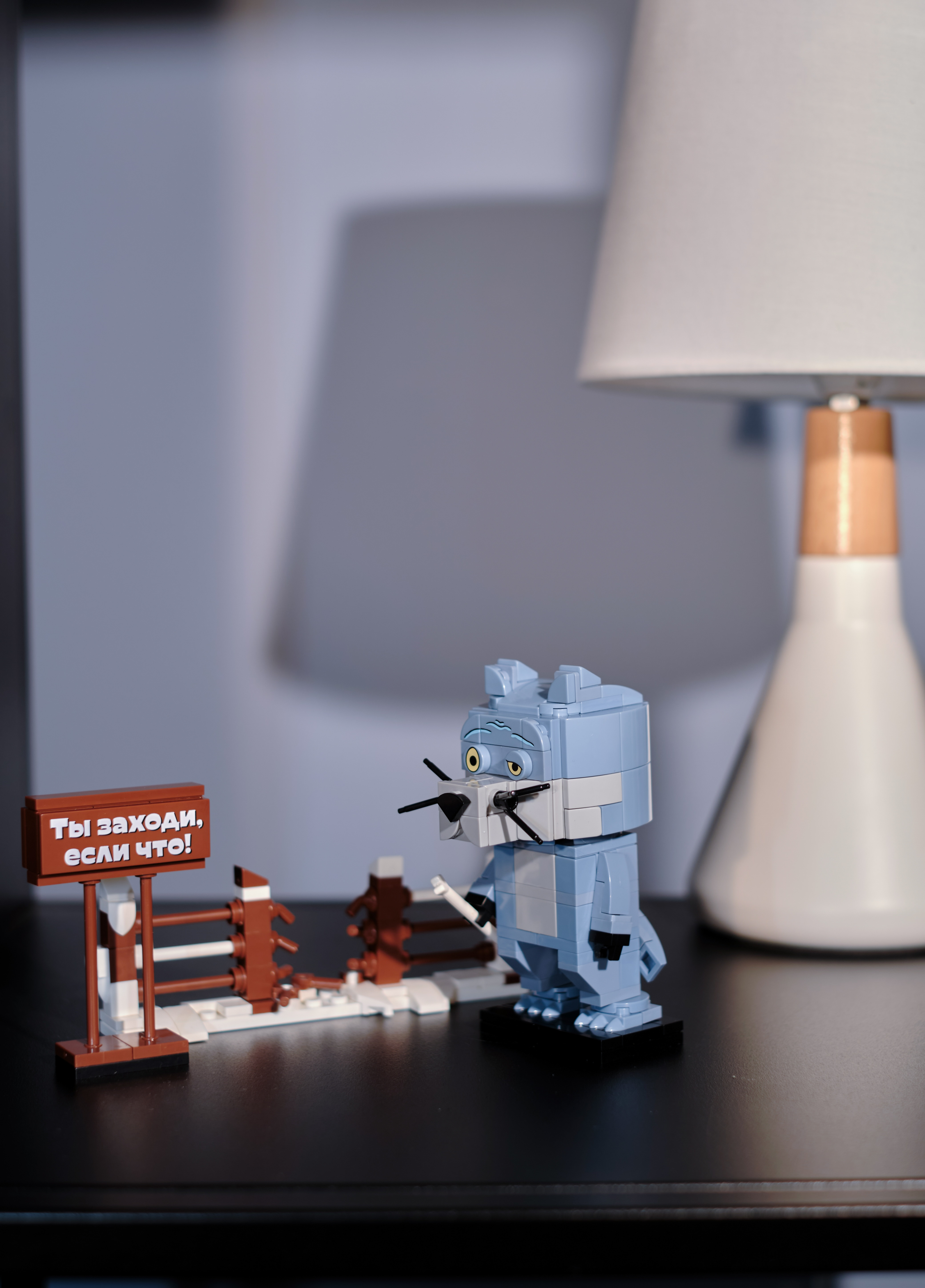 Конструктор brick labs Волк и Пес 303 дет. - фото 5