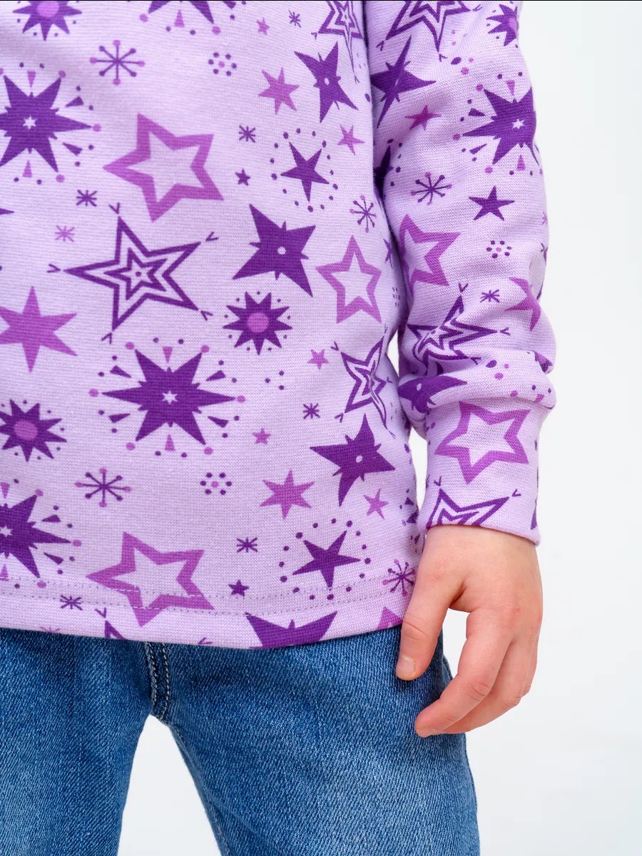 Водолазка TOTEMFOX 231РНАБ2(2)F/сиреневый - фото 4