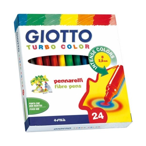Фломастеры GIOTTO 24 цв. - фото 1