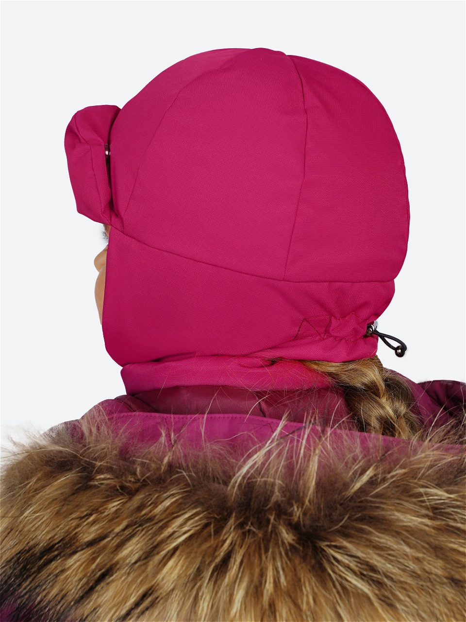 Шапка-ушанка Arctiline Шапка 4116-SHD-25T фуксия - фото 2