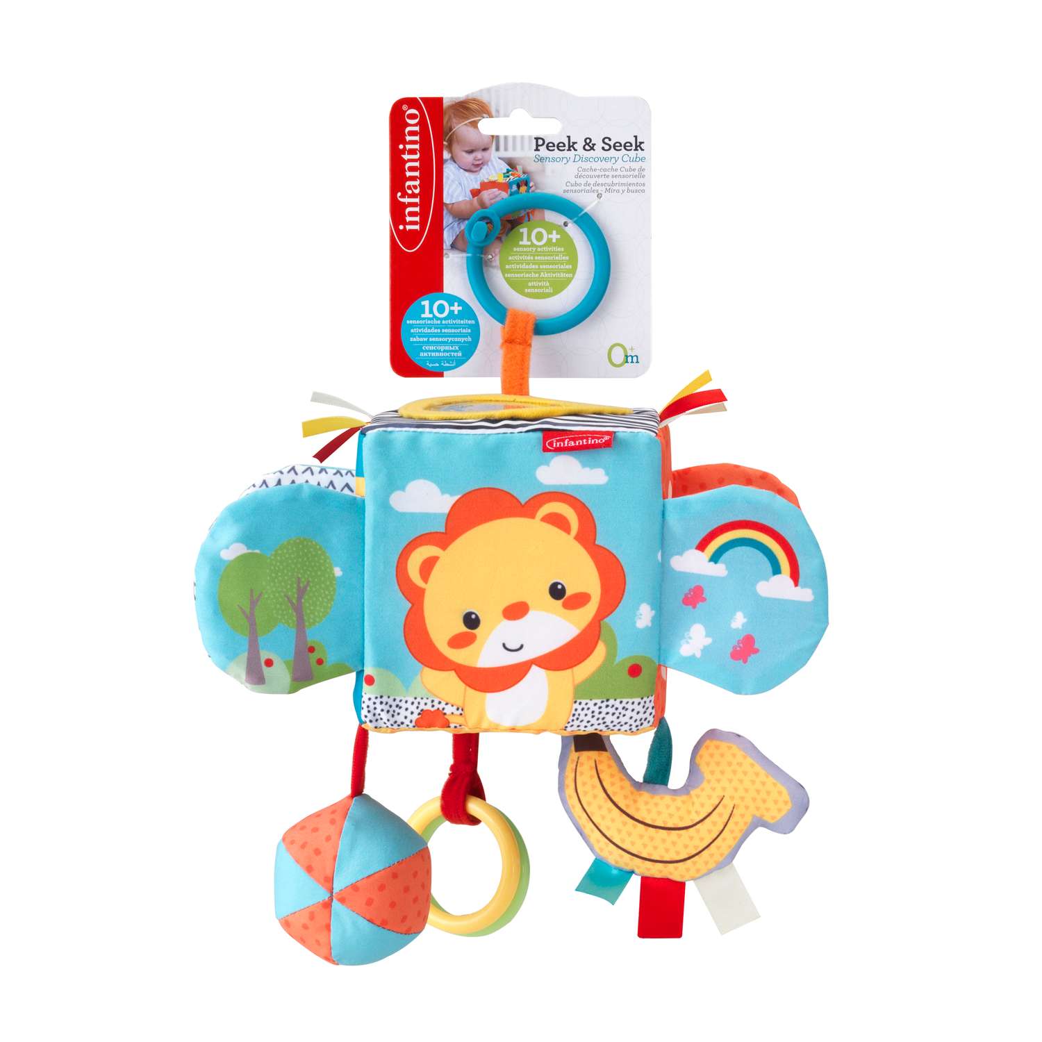 Игрушка INFANTINO бизиборд Куб - фото 9