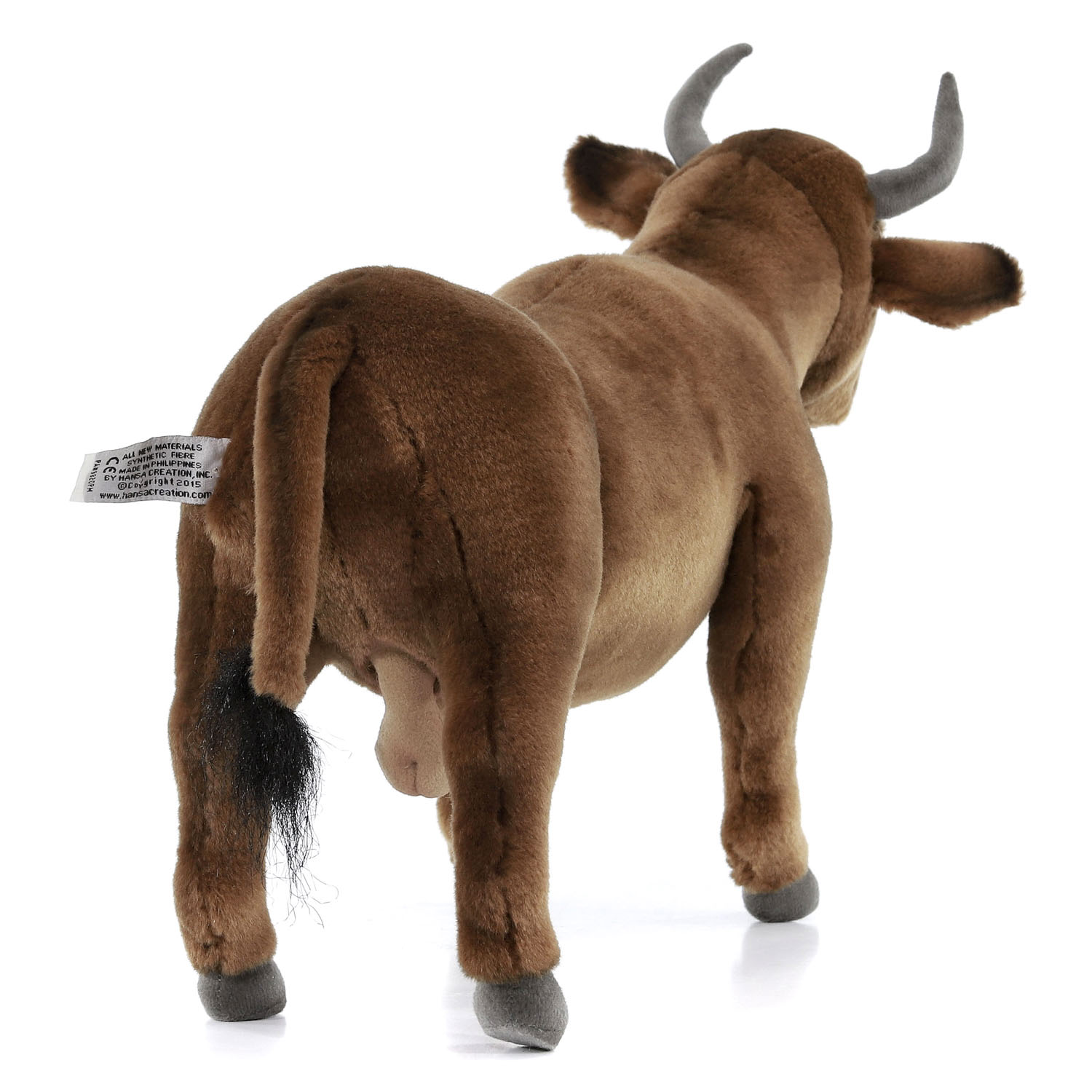 Мягкая игрушка HANSA бычок - фото 9