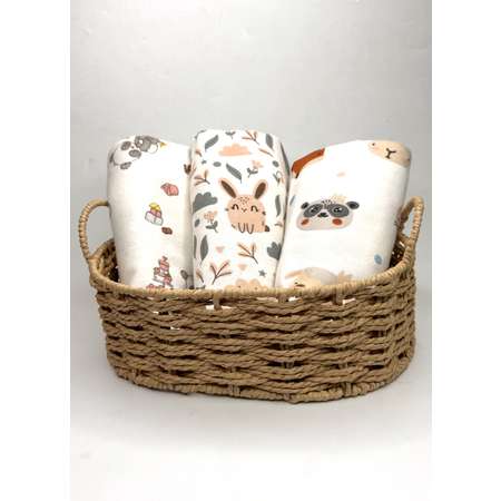 Пелёнка Daisy фланель 75х120 см 3 шт.