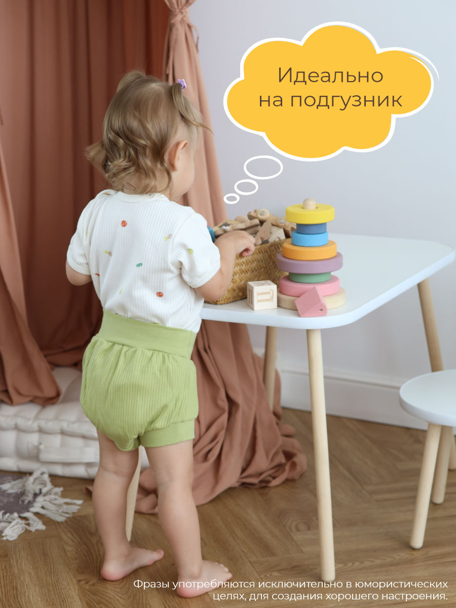 Трусы 3 шт ШВЕЙНЫЕ ИСТОРИИ трусыовощи - фото 10