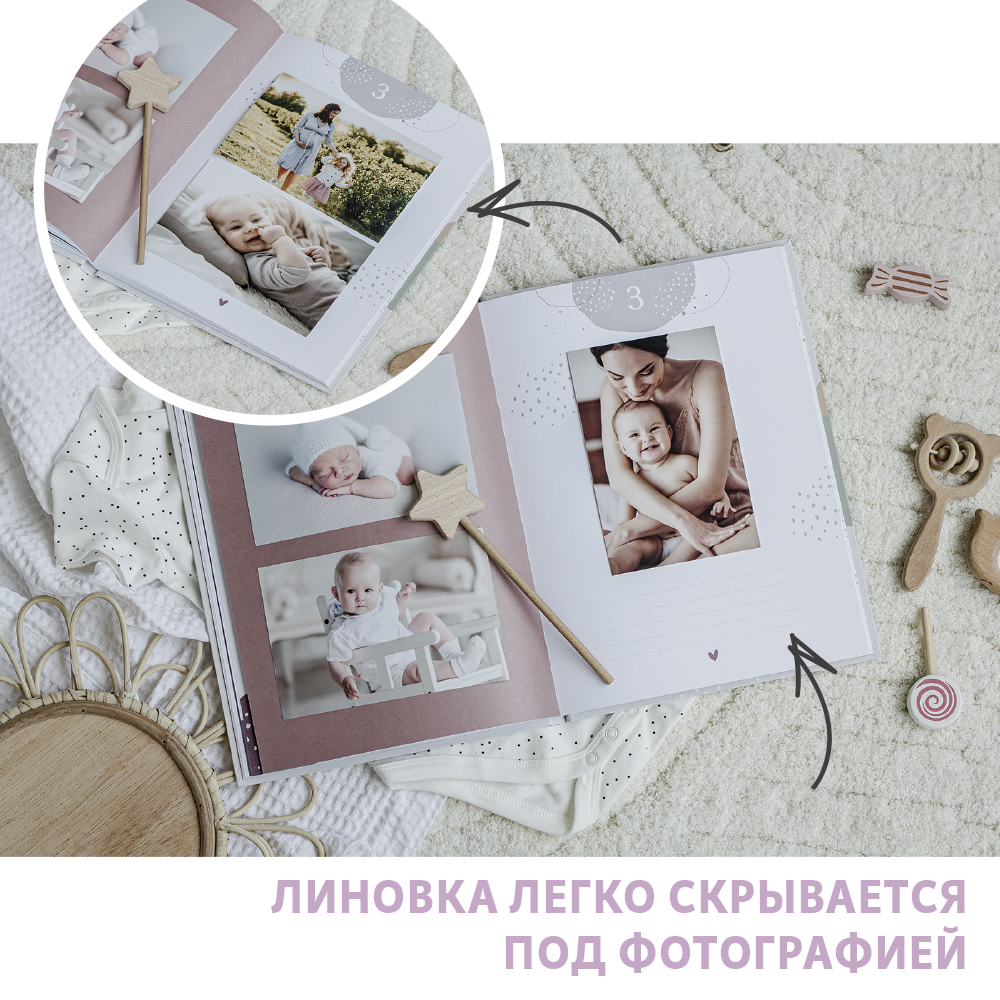 Фотоальбом-дневник Moms Recordbook История детства - фото 8