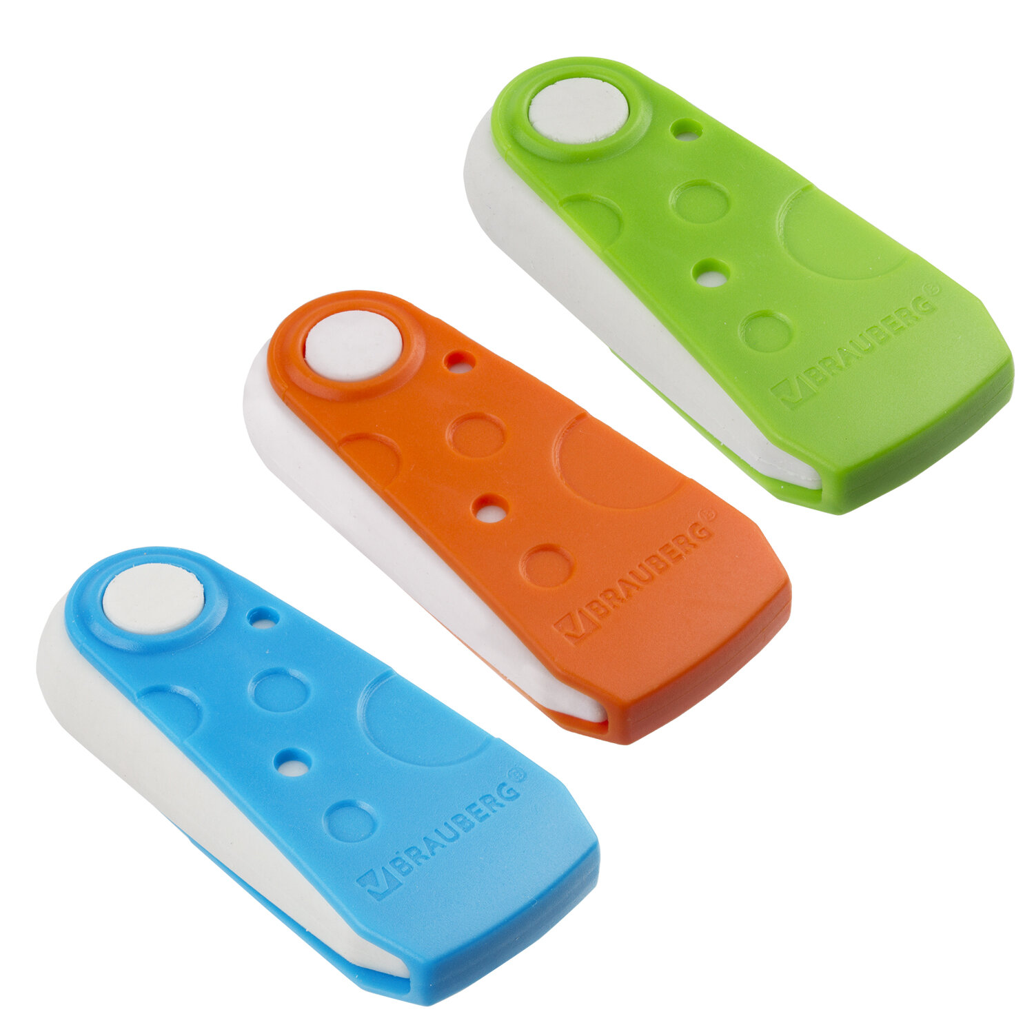 Ластик Brauberg Fruity 3 шт. - фото 3