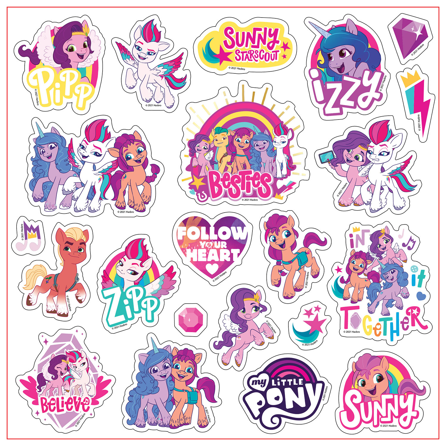 Наклейки ND PLAY My Little Pony - фото 2