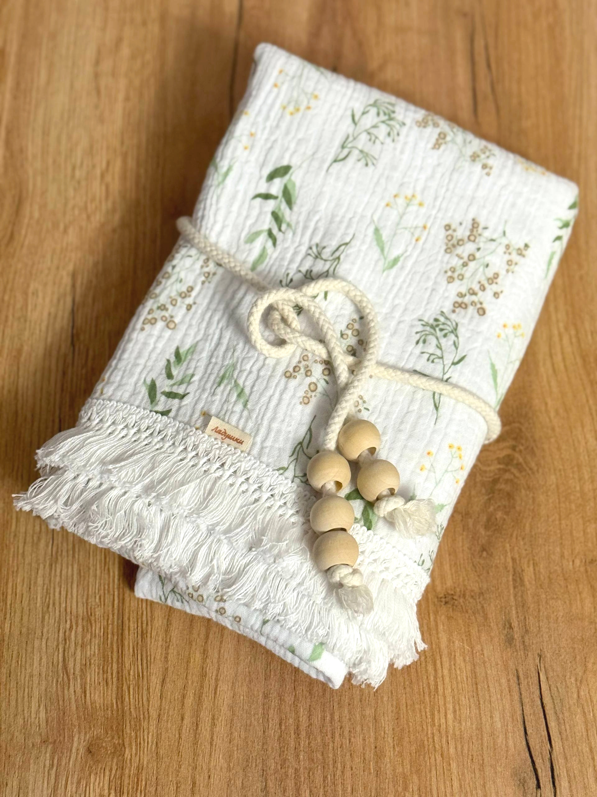 Плед Ладушки муслиновый 100 x 130 см муслин - фото 1