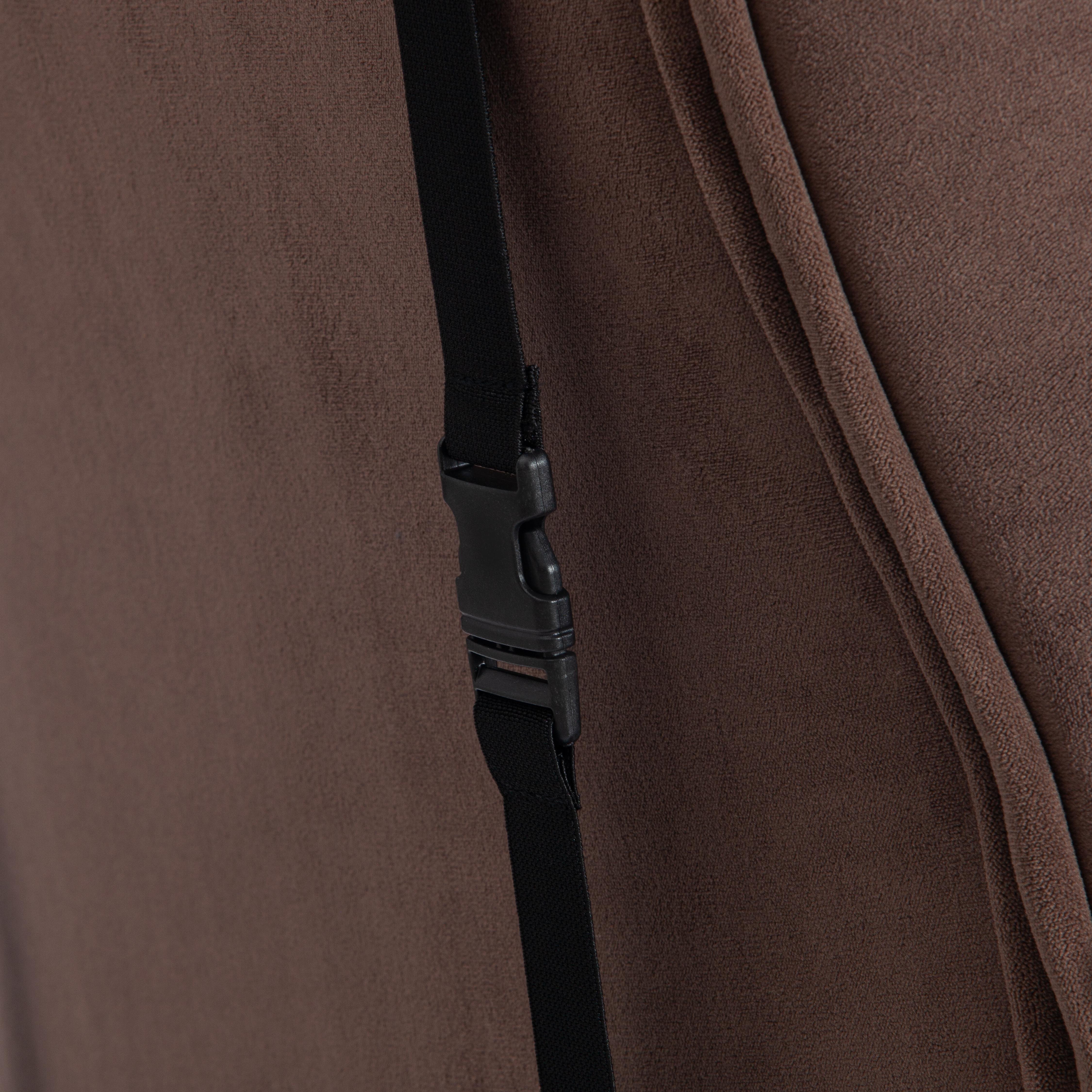 Компьютерное кресло TETCHAIR DRIVER, флок/ткань, коричневый - фото 22