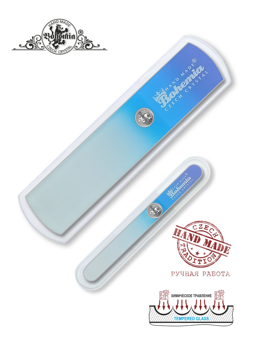 Маникюрный набор BOHEMIA Czech Glass Nail Files 2 предм. - фото 3