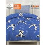 Комплект постельного белья BRAVO kids dreams Роботы полутораспальный 3 предм.