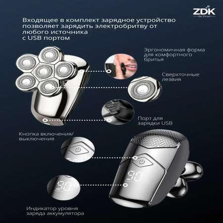Электробритва ZDK Classic shaver