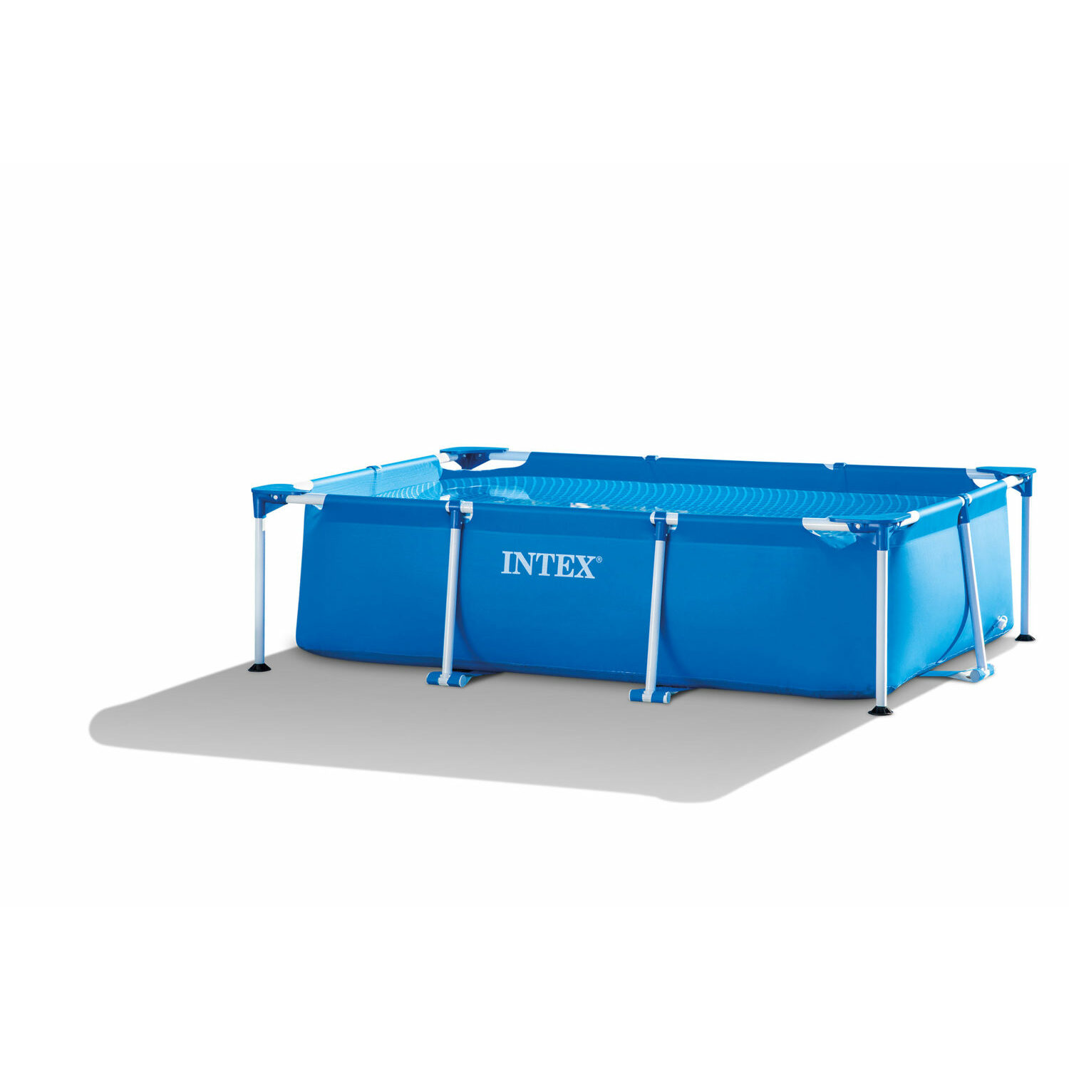 Каркасный бассейн Intex семейный прямоугольный 220х150х60см - фото 1
