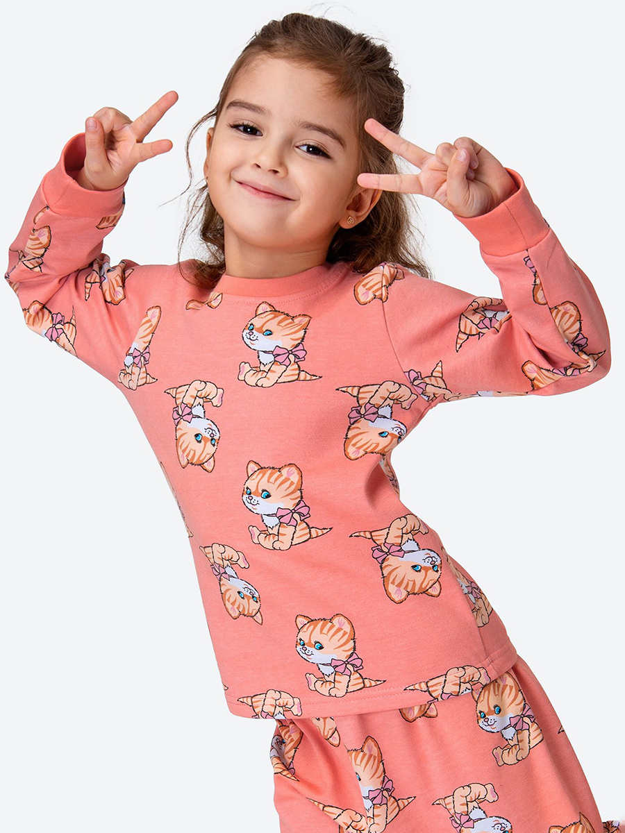 Пижама HappyFox HF00920кораловый - фото 9