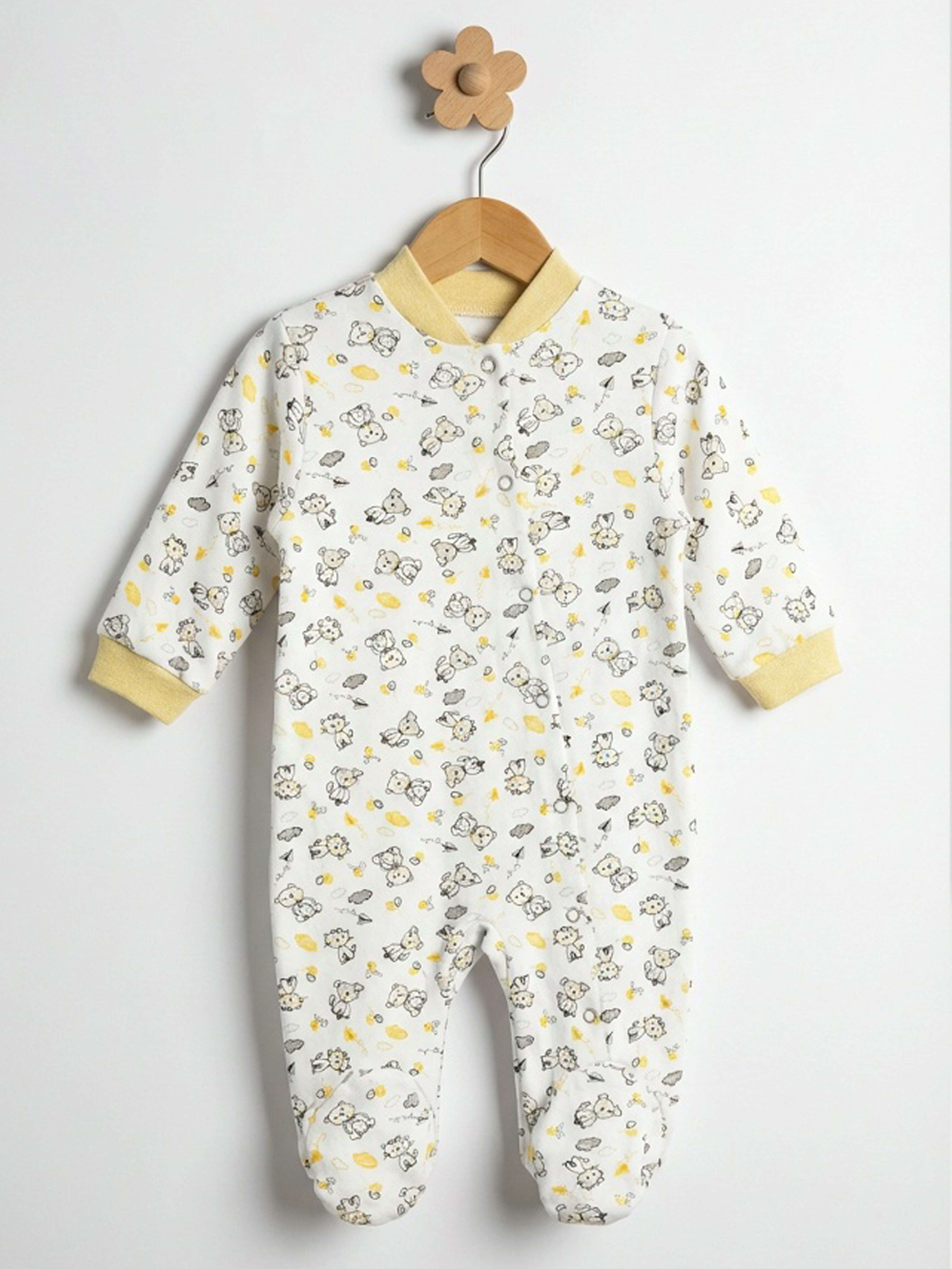 Изображение товара Комбинезон для новорожденных Рыжик демисезонный хлопок 56-80 см Изображение товара Комбинезон для новорожденных Рыжик демисезонный хлопок 56-80 см