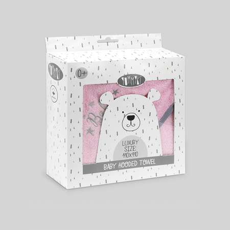 Полотенце с капюшоном YUMMYKI HT211 махровое 110х110 см
