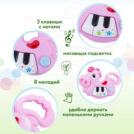 Пианино-зверушка BabyGo Развивающая