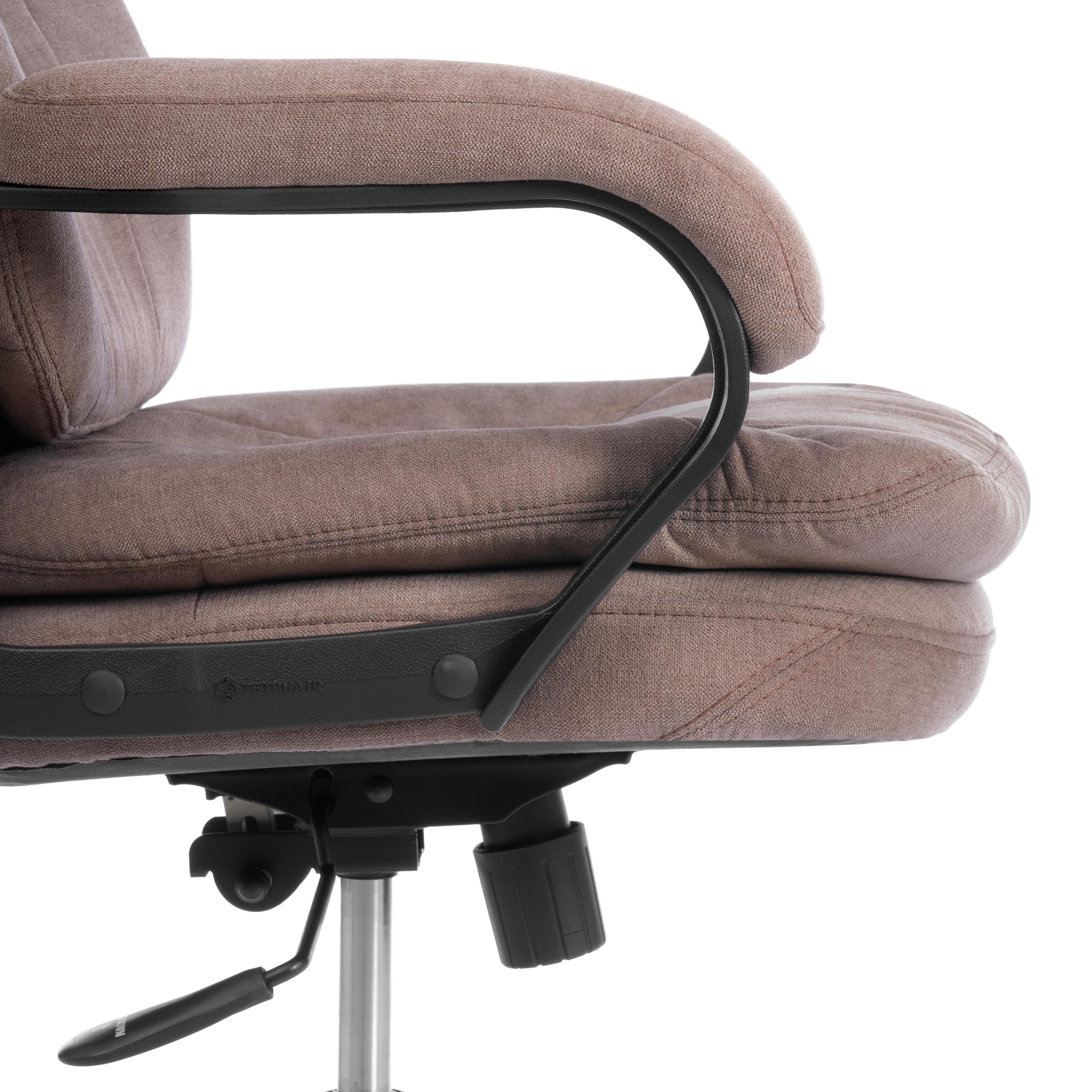 Компьютерное кресло TETCHAIR Комфорт Люкс светло-коричневый - фото 13