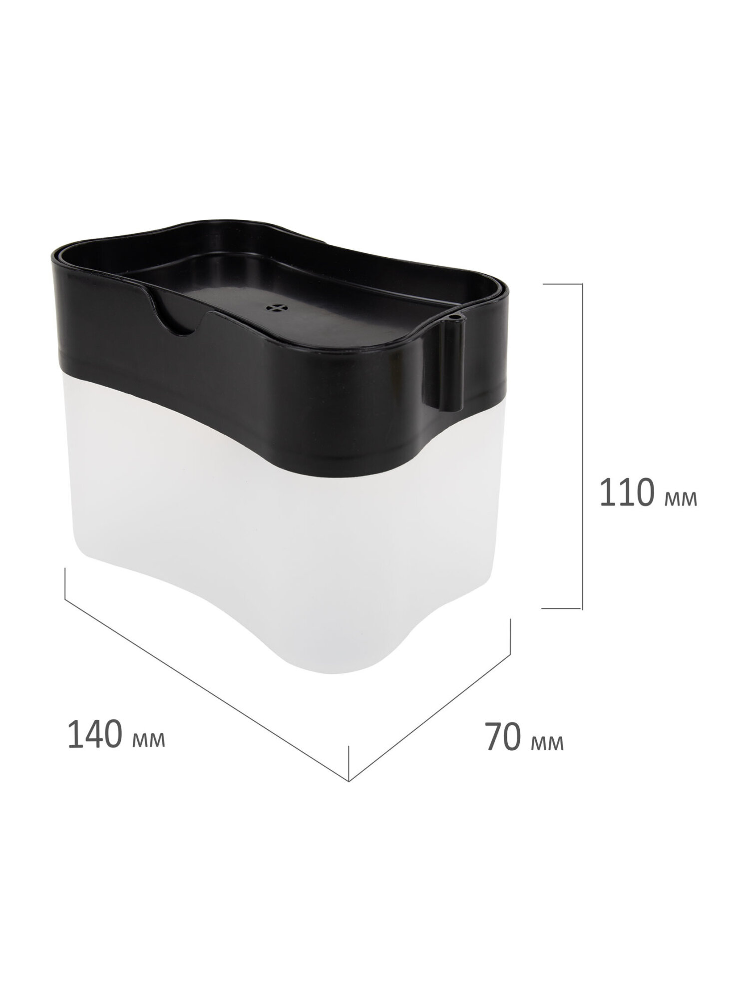 Дозатор Любаша Черный - фото 7