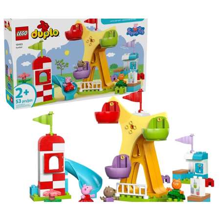 Конструктор LEGO DUPLO Ярмарка блочный