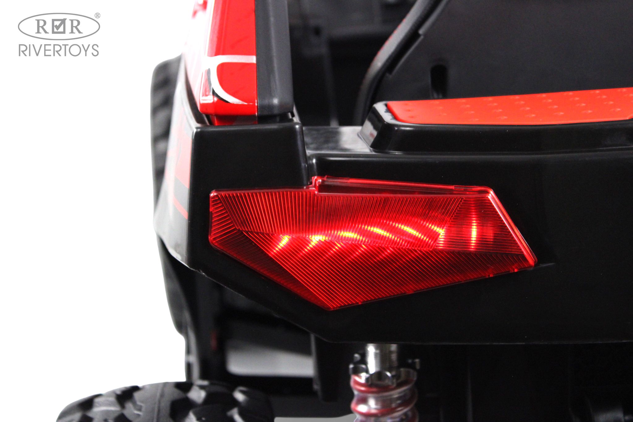 Электромобиль RIVERTOYS A707AA-LUX-NEW-RED-SPIDER С пультом ДУ - фото 8
