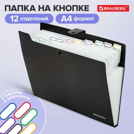 Папка-органайзер Brauberg А4