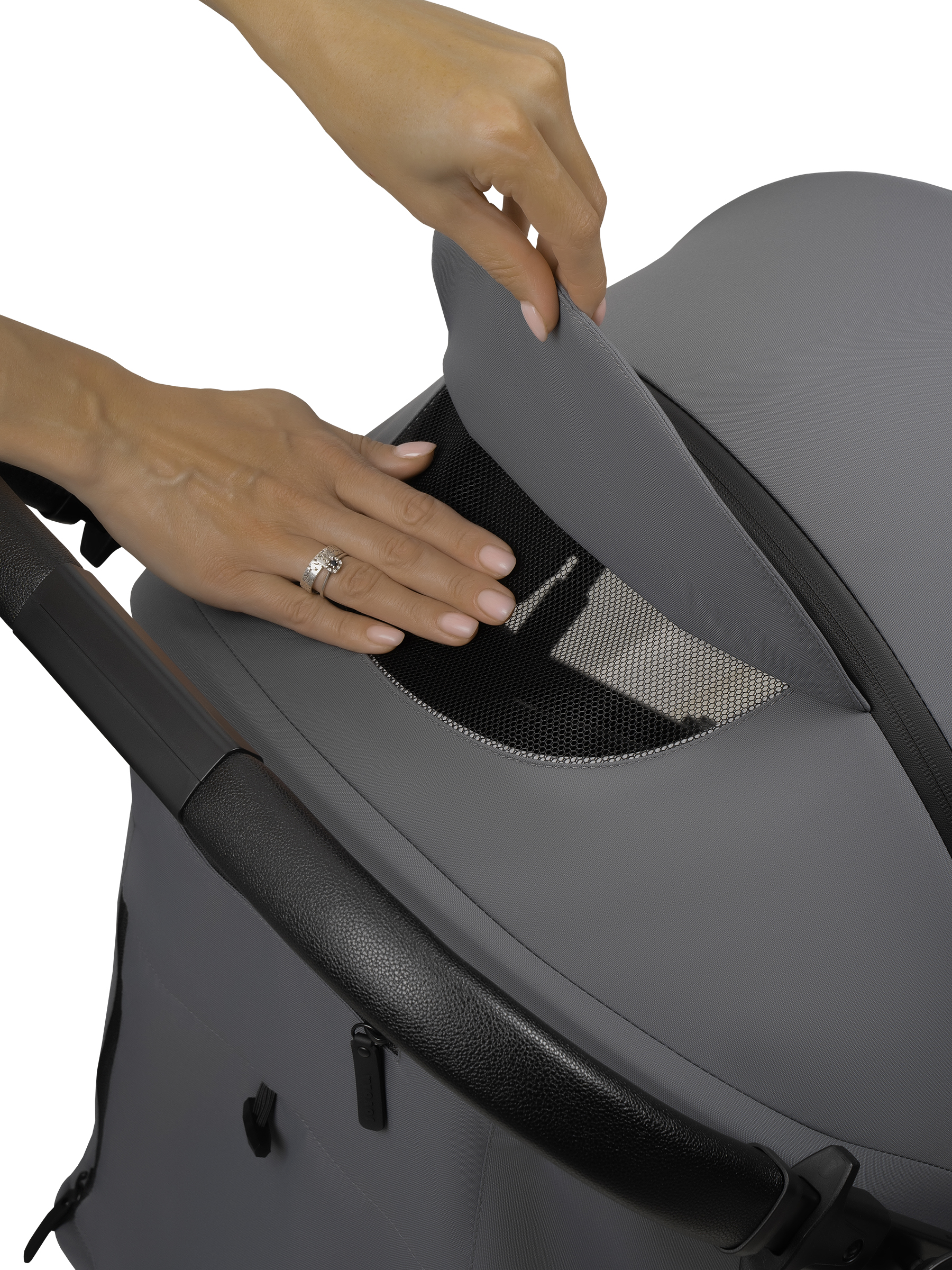 Коляска прогулочная JOVOLA Storm темно-серый - фото 38