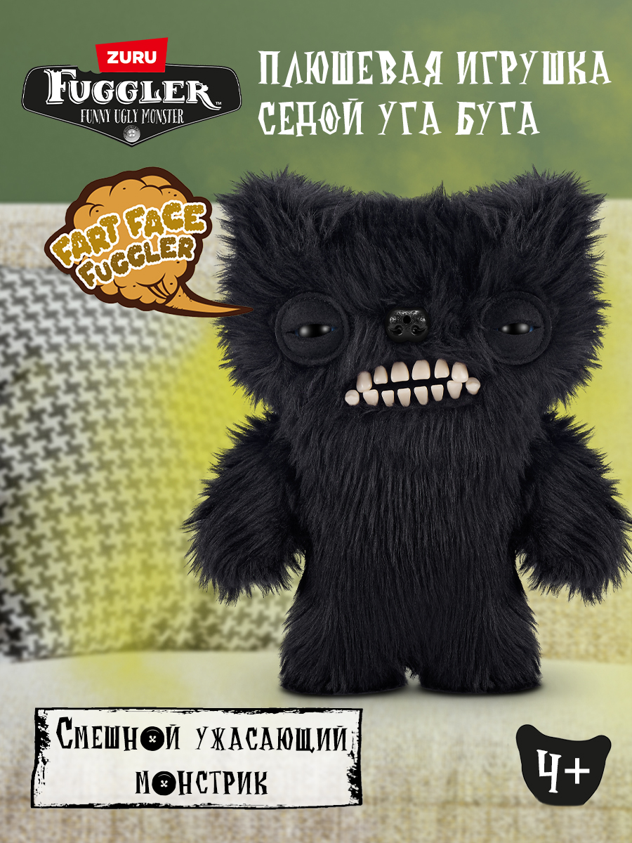 Мягкая игрушка FUGGLER Громкий Манч Манч 24 см - фото 1