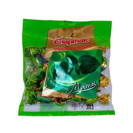 Карамель КФ Спартак со вкусом мяты 200г