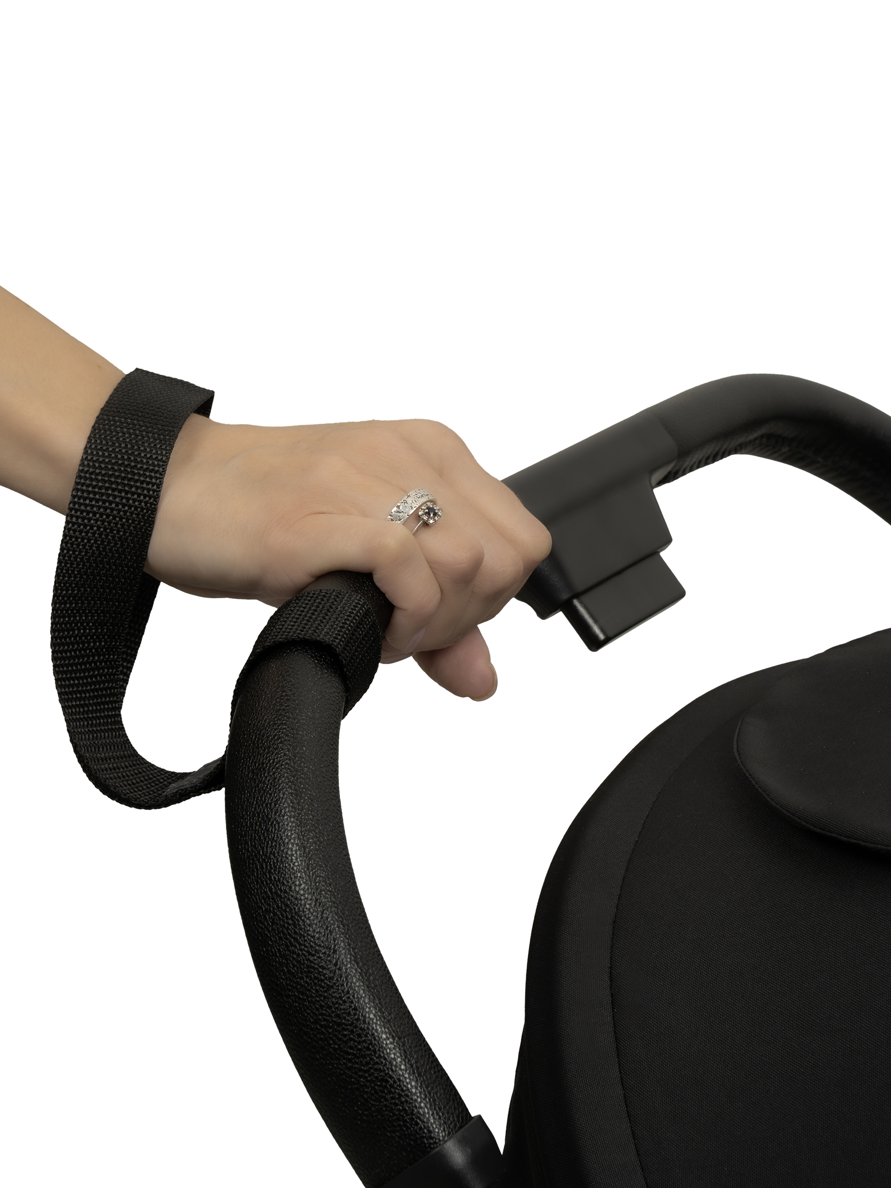 Коляска прогулочная JOVOLA Storm черный - фото 28