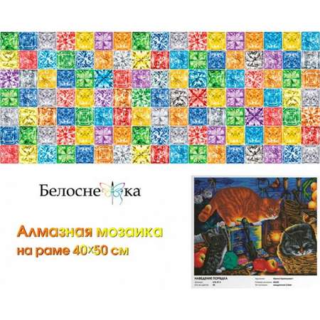 Алмазная мозаика Белоснежка Наведение порядка