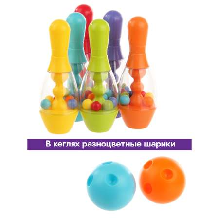 Боулинг Veld Co 6 кеглей 2 шара