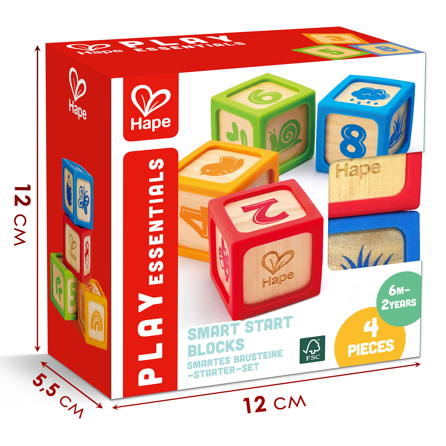 Игрушка Hape кубики - фото 10