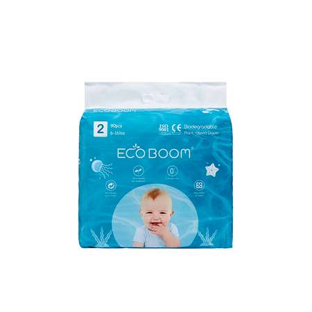 Подгузники ECO BOOM Eco S 90 шт.