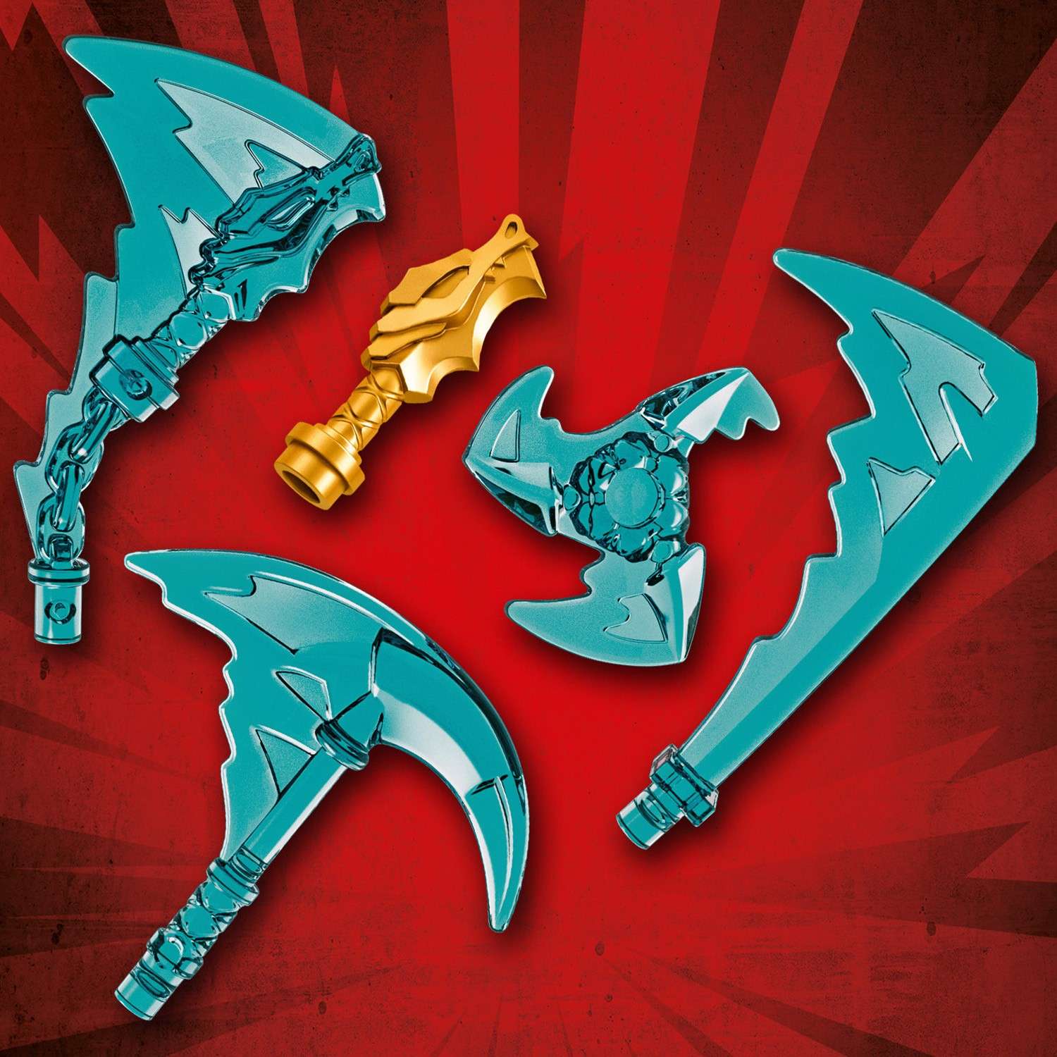 Конструктор LEGO NINJAGO Зейн против Ниндроида блочный - фото 6