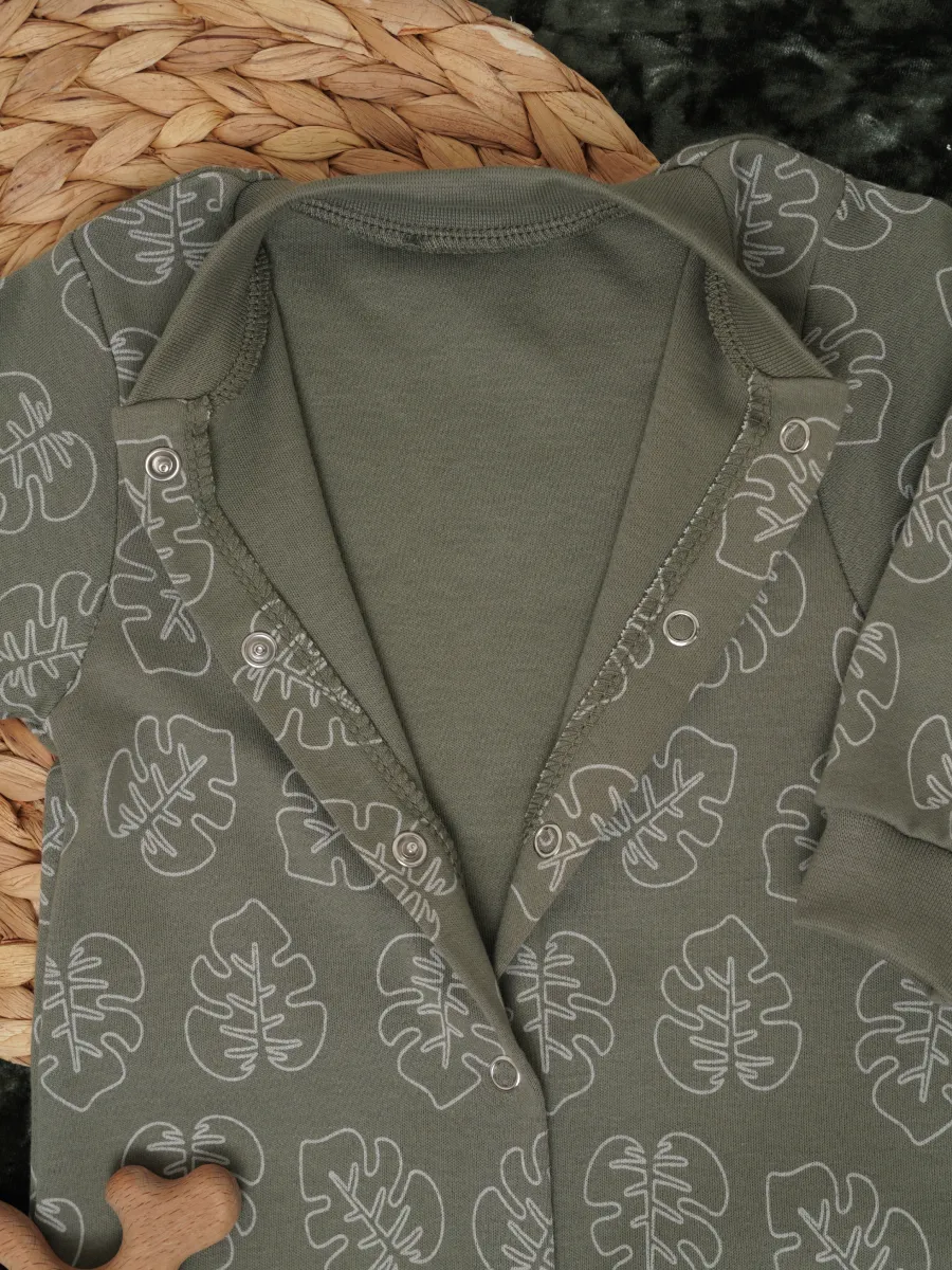 Комбинезон 3 шт Супер Пупс нбр/3пр/ком/сл/SK18хакилисточкиветочки - фото 23