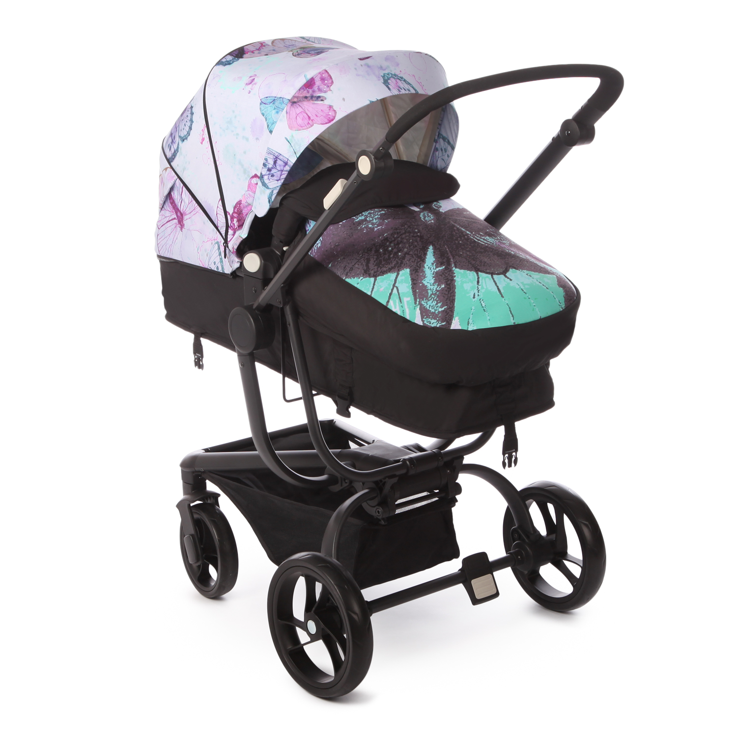 Коляска трансформер Babyton Spider Blue - фото 8