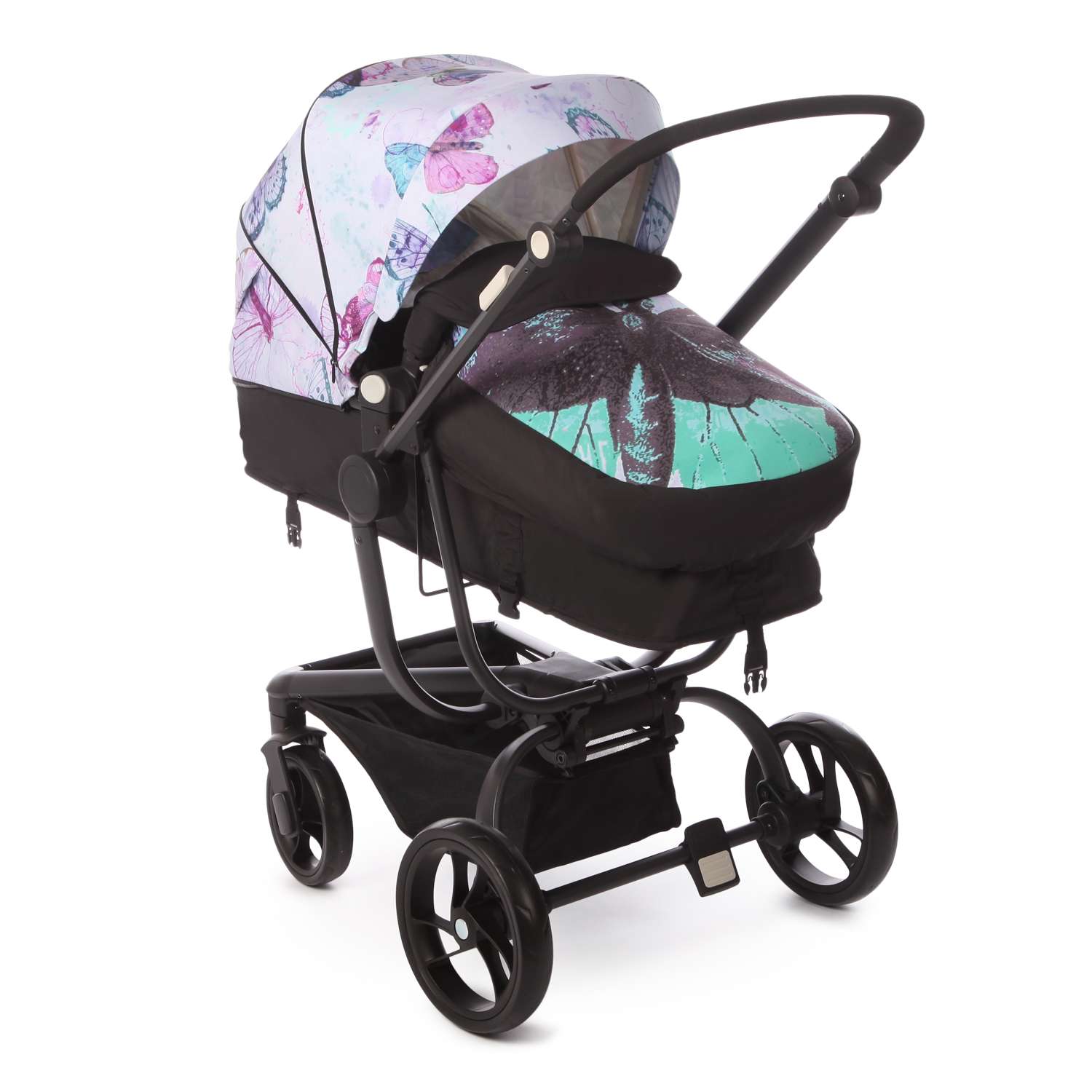 Коляска трансформер Babyton Spider Blue - фото 8