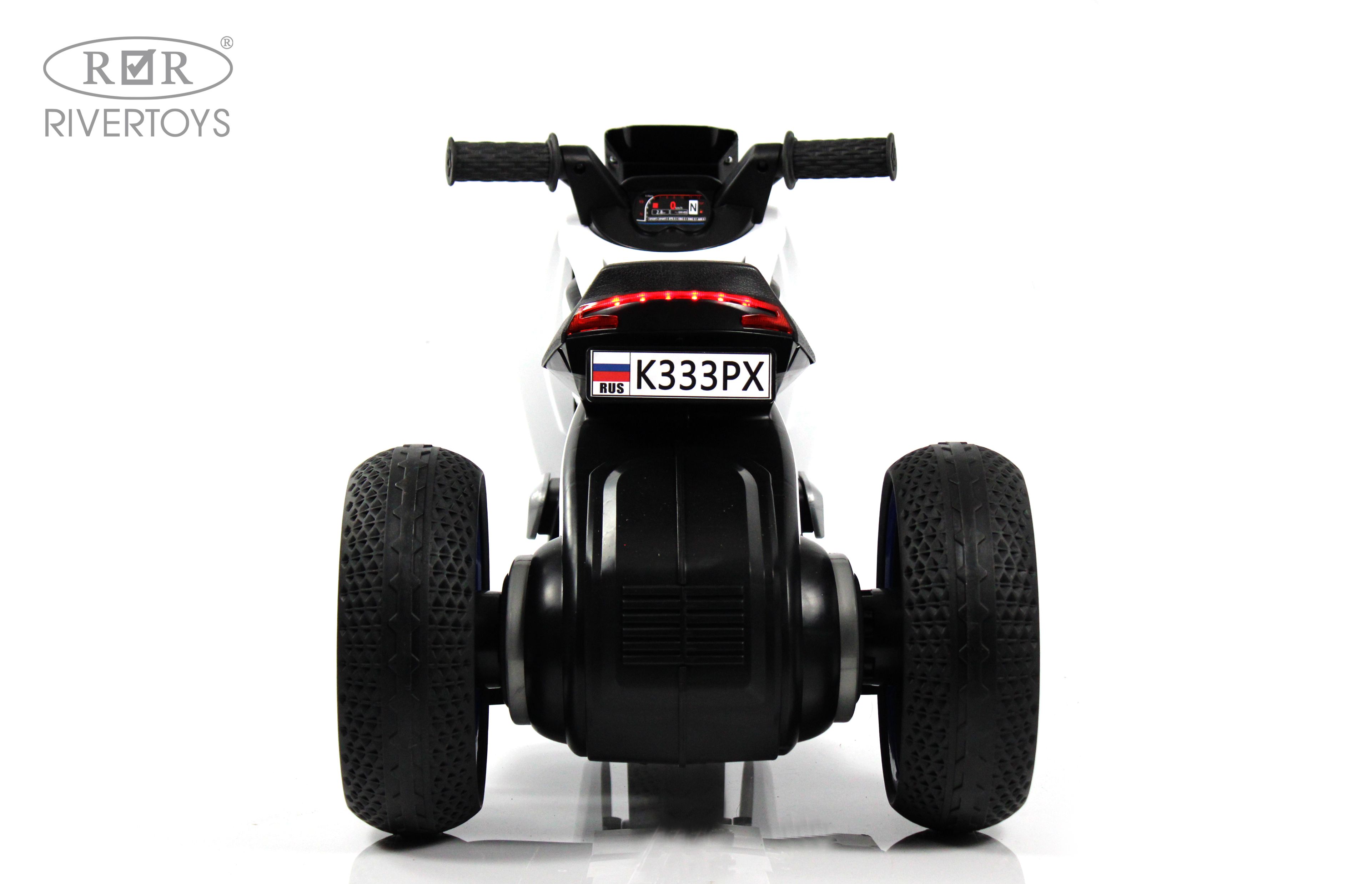 Электромобиль RIVERTOYS K333PX-WHITE - фото 19