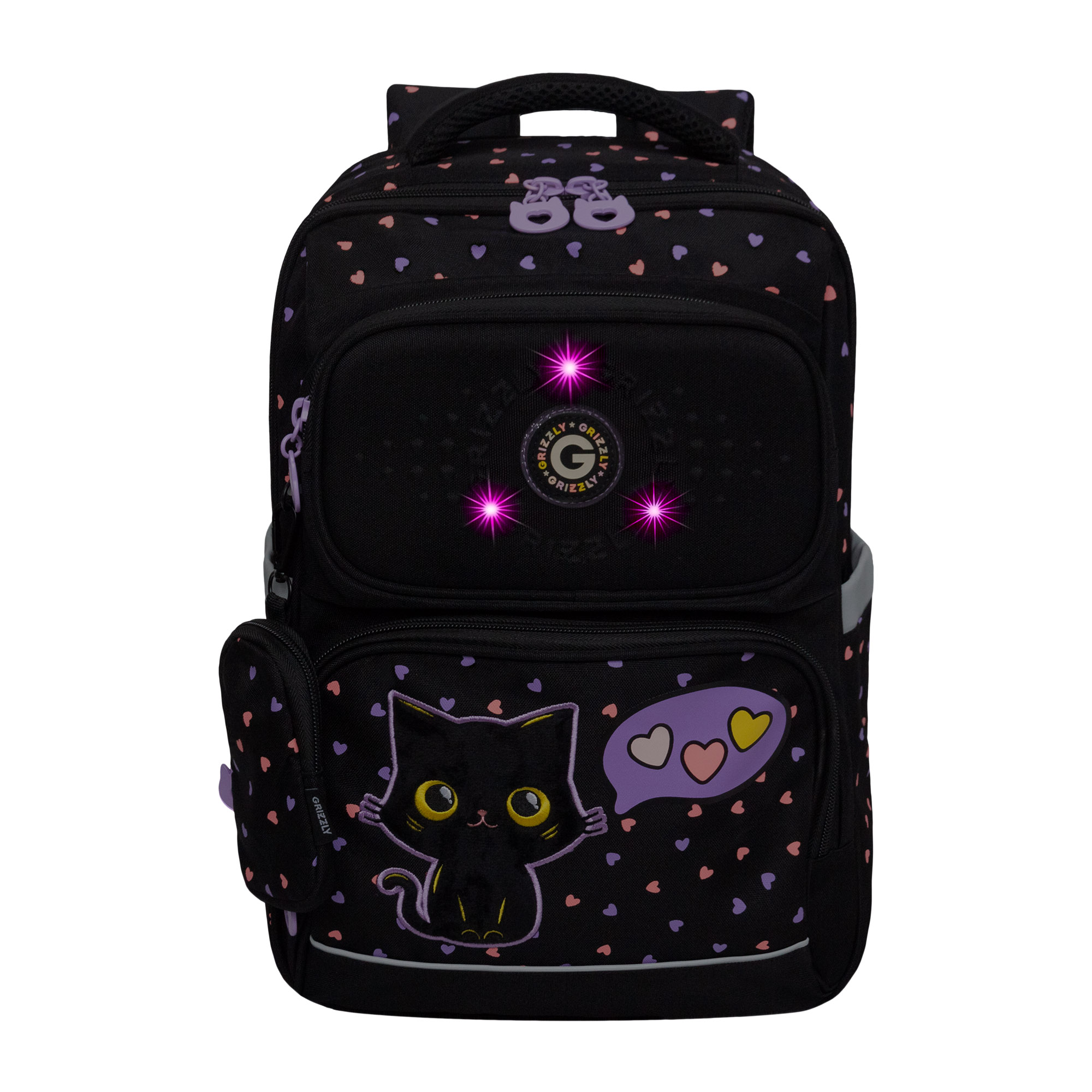 Ранец Grizzly Котик - фото 7