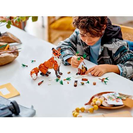 Конструктор LEGO Creator Лесные животные Рыжая Лиса блочный