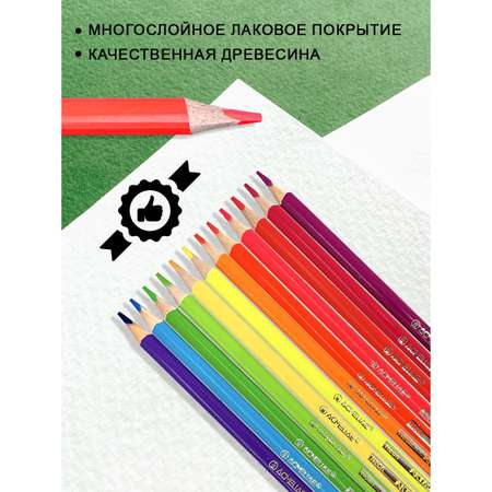 Карандаши цветные ACMELIAE 12 шт.
