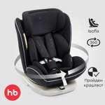Автокресло Happy Baby Unix Isofix 0+/1/2/3 (0-36 кг) черный