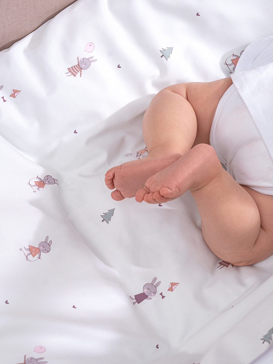 Комплект постельного белья Perina Bunnies детский 3 предм. - фото 9