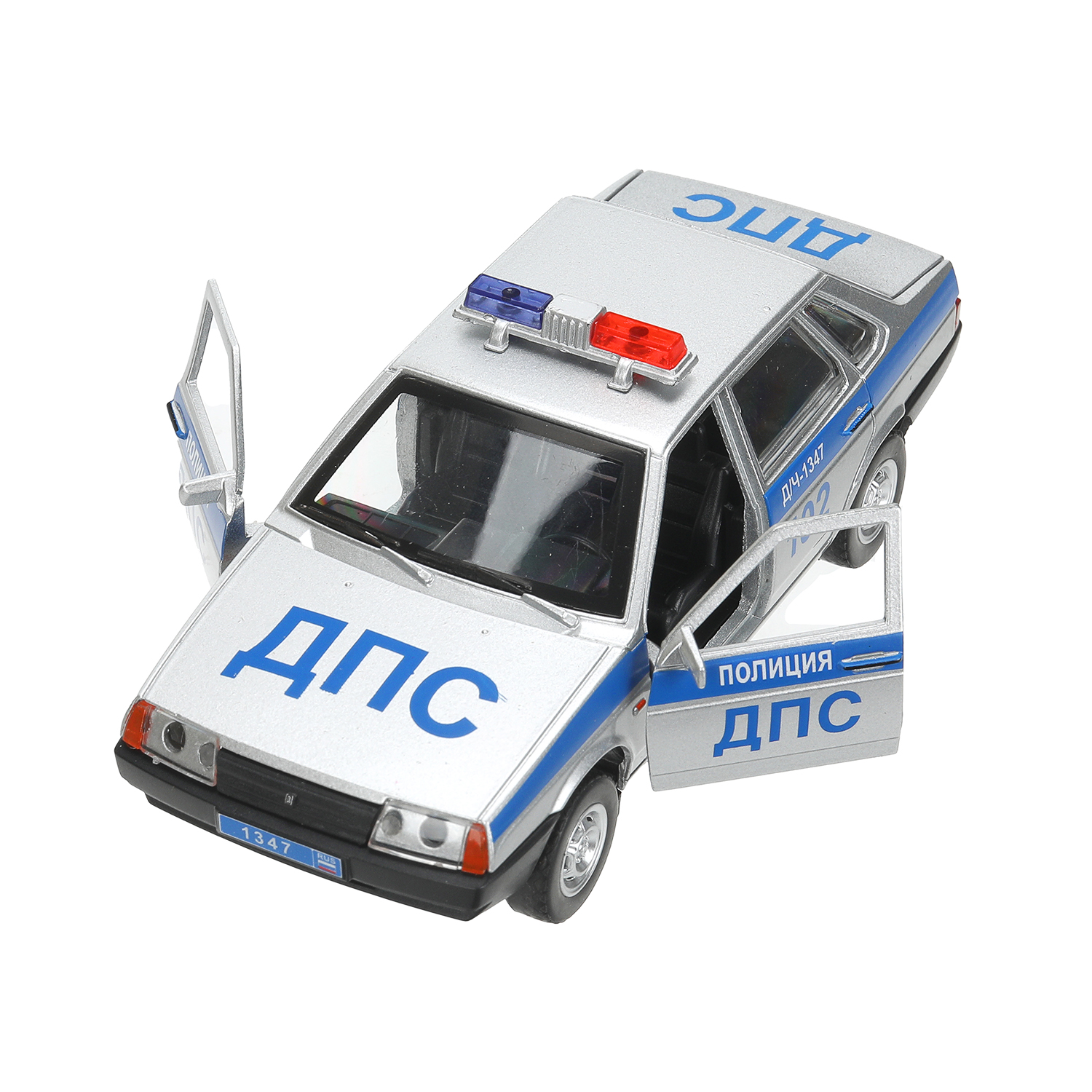 Полицейская машина Технопарк LADA Ваз 21099 394968 - фото 8