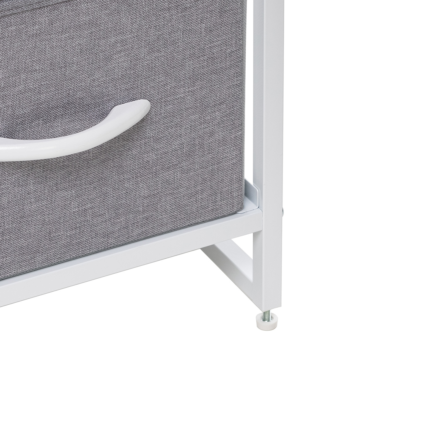 Комод Leset Ноа широкий (серый, белый) - фото 12