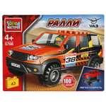 Конструктор Город мастеров UAZ Patriot Ралли блочный
