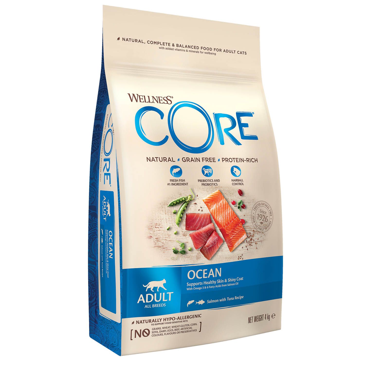 Корм для кошек Wellness CORE взрослых лосось тунец 4кг - фото 9