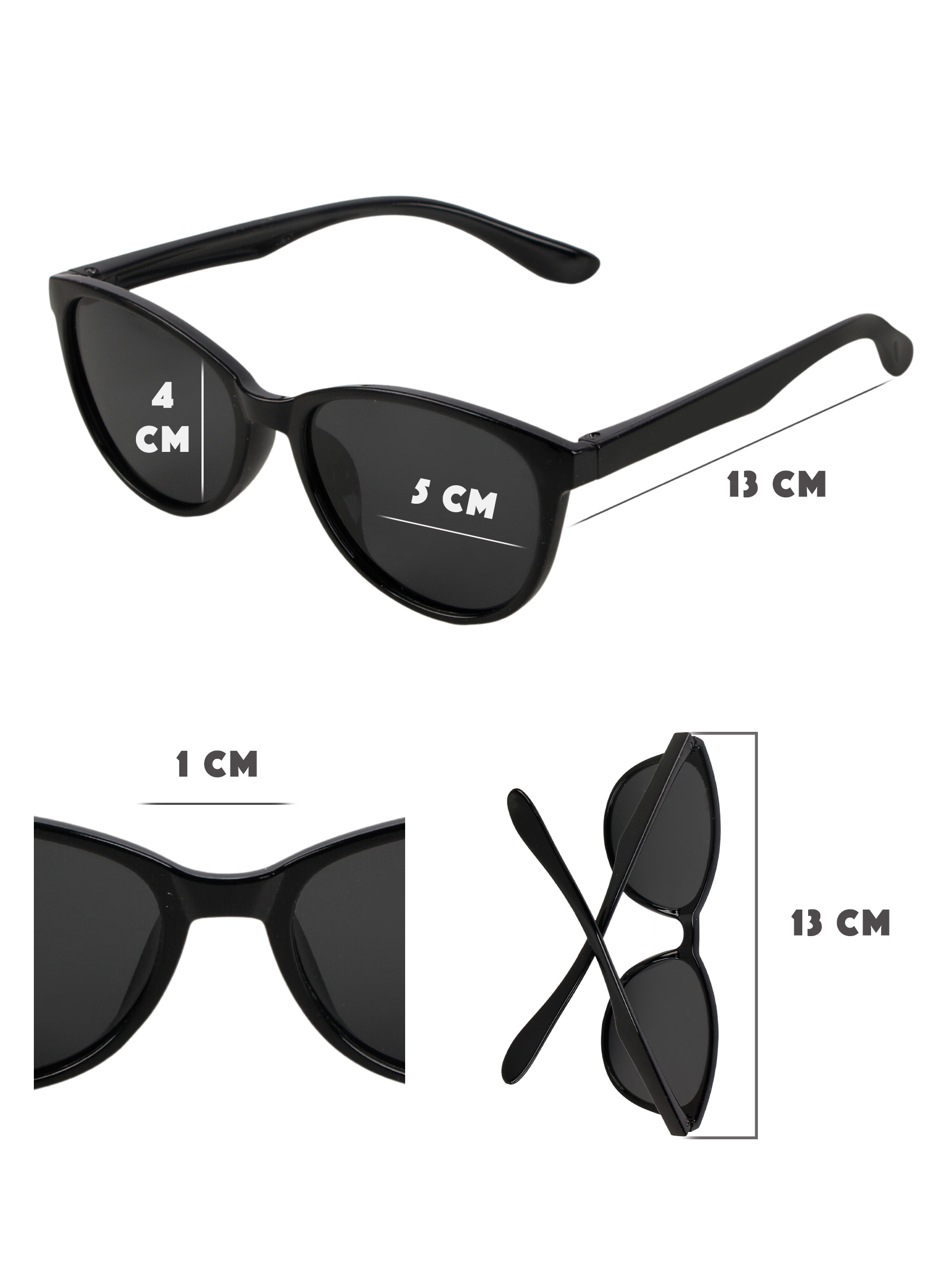 Очки солнцезащитные Little Mania JDT041-BK - фото 10