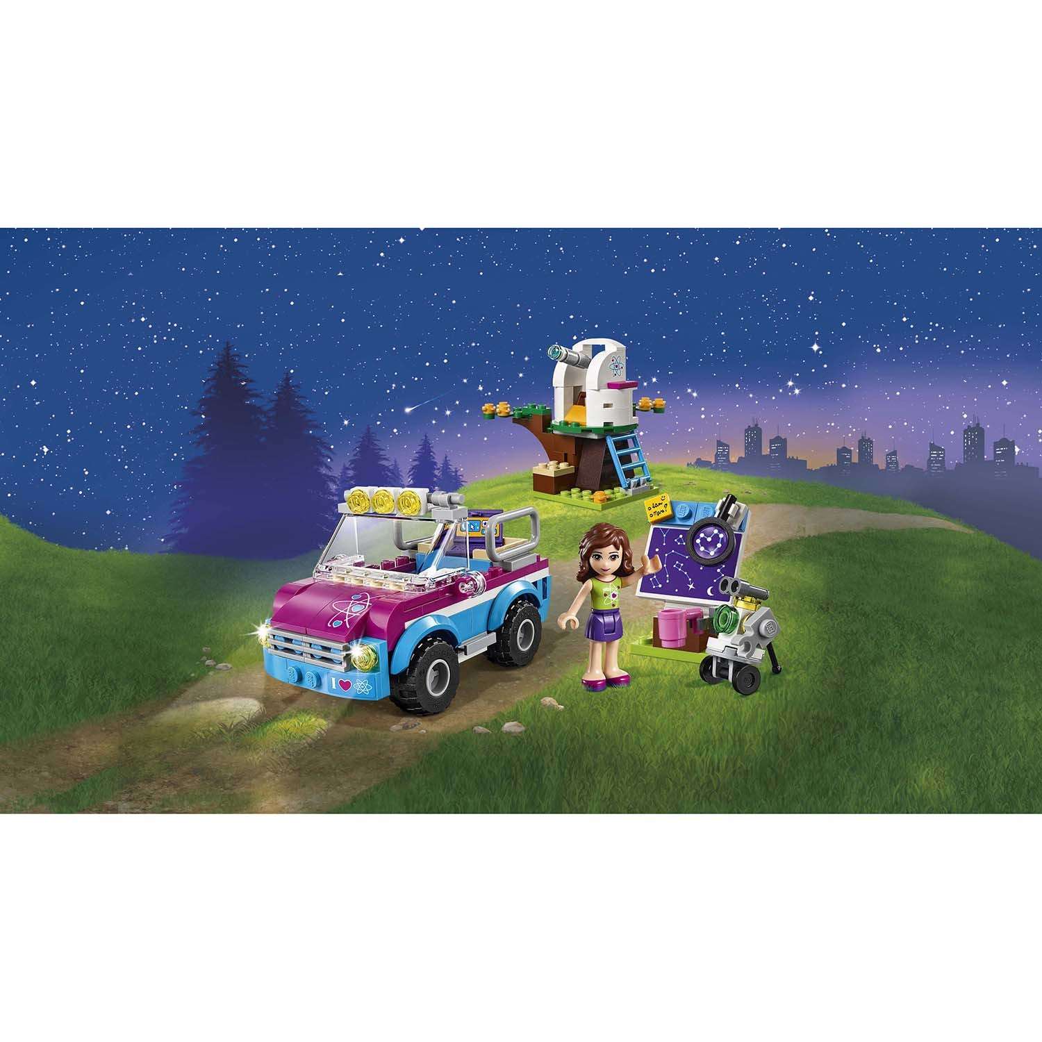 Конструктор LEGO Friends Звездное небо Оливии блочный - фото 4